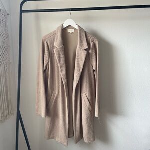 Tan Longline Coat
